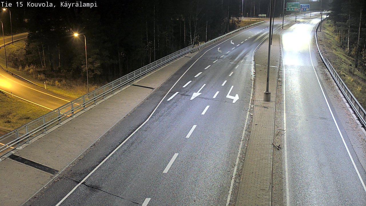 Kelikamerat Kuva Tie 15 Kouvola, Käyrälampi, Kouvola, Kymenlaakso