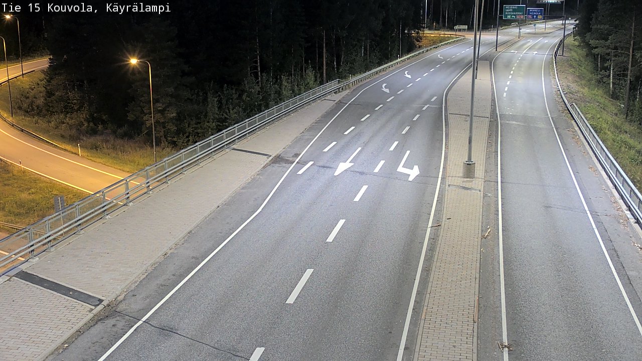 Kelikamerat Kuva Tie 15 Kouvola, Käyrälampi, Kouvola, Kymenlaakso