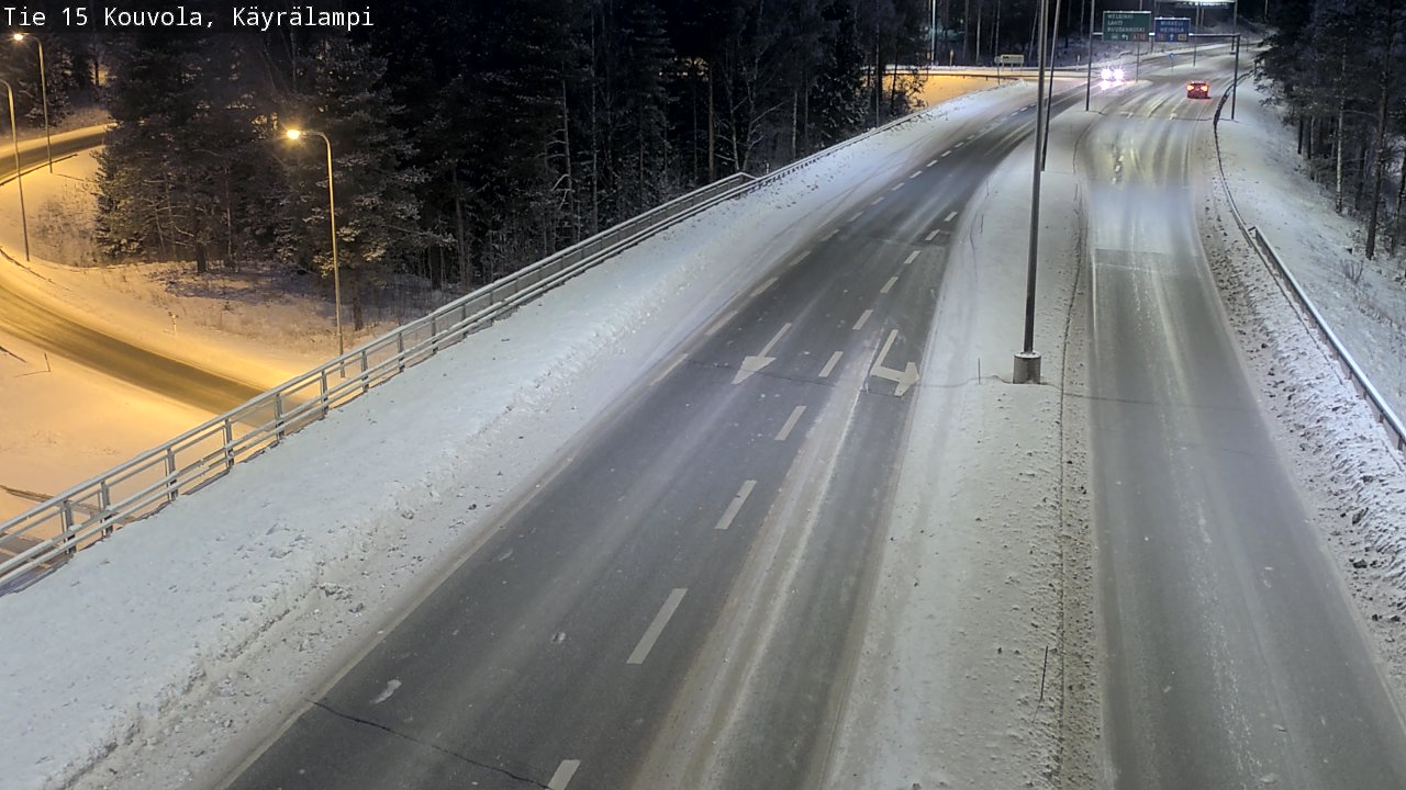 Kelikamerat Kuva Tie 15 Kouvola, Käyrälampi, Kouvola, Kymenlaakso