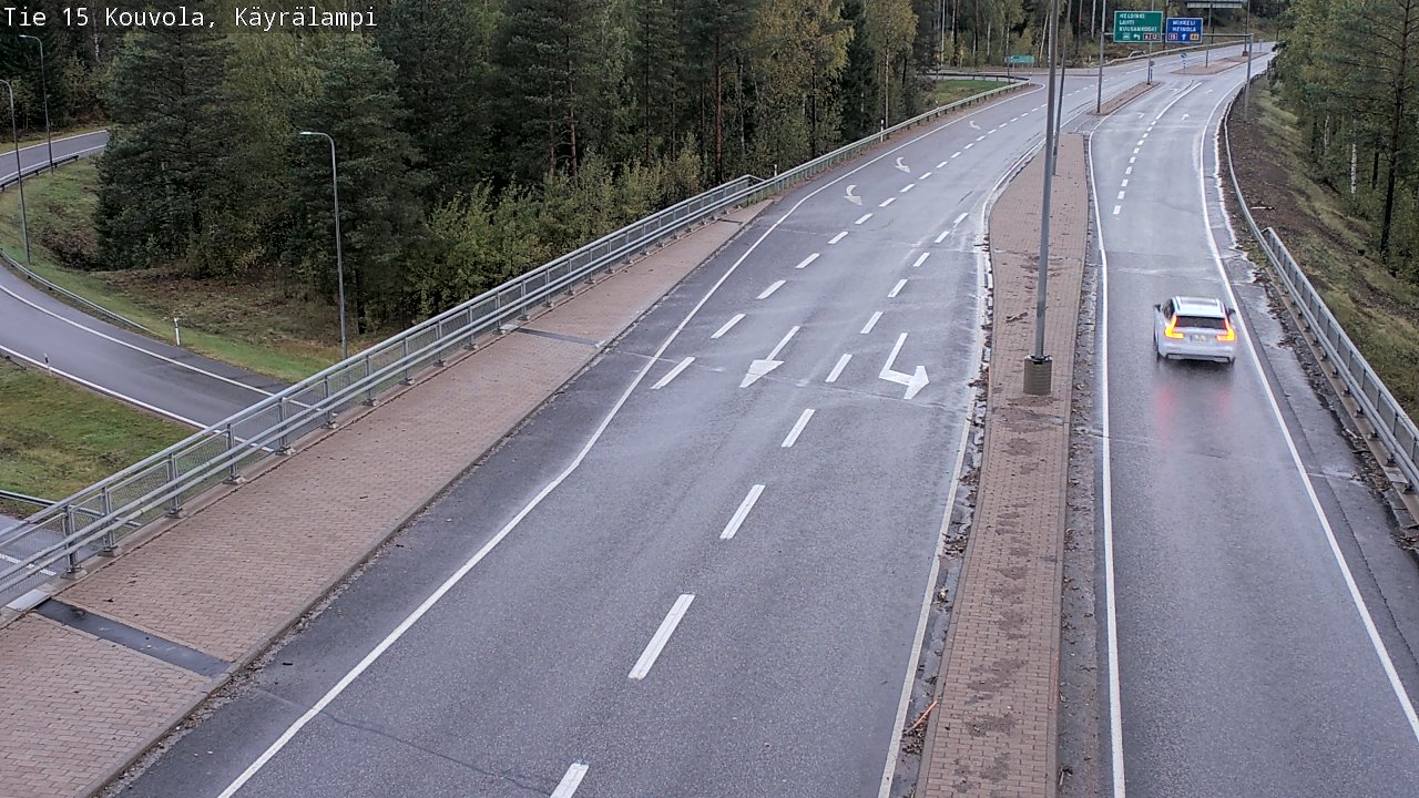 Kelikamerat Kuva Tie 15 Kouvola, Käyrälampi, Kouvola, Kymenlaakso