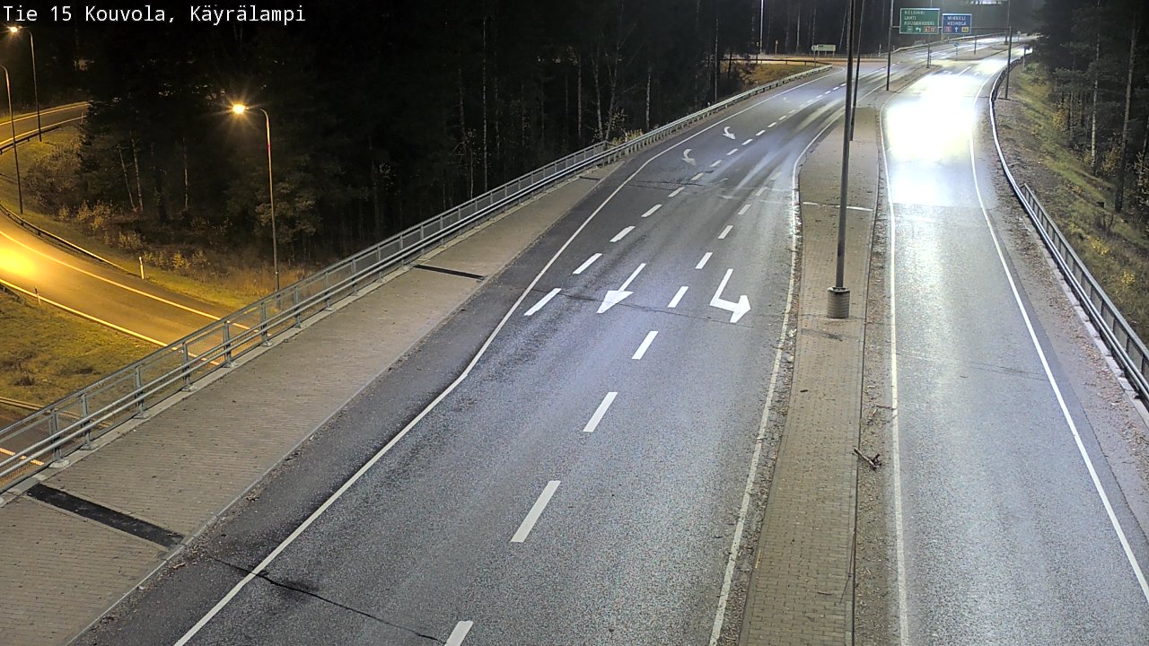 Kelikamerat Kuva Tie 15 Kouvola, Käyrälampi, Kouvola, Kymenlaakso