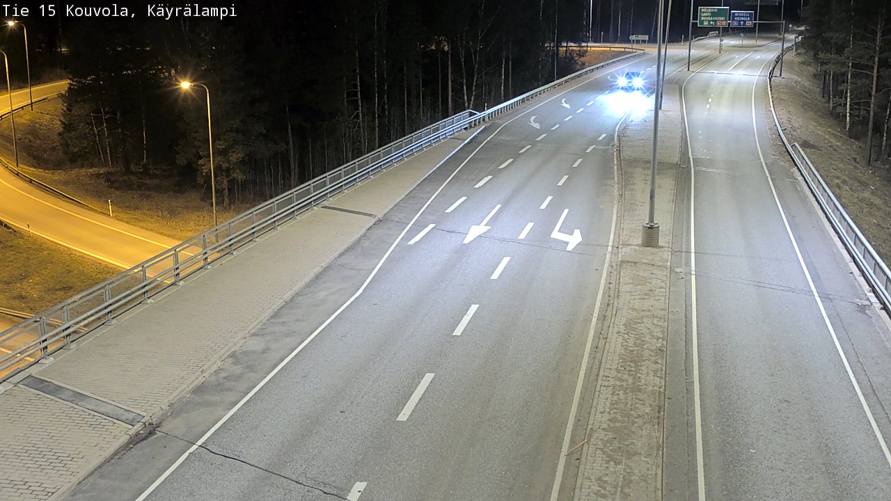 Kelikamerat Kuva Tie 15 Kouvola, Käyrälampi, Kouvola, Kymenlaakso