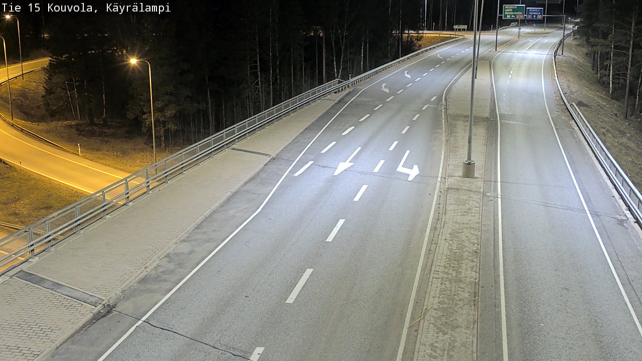 Kelikamerat Kuva Tie 15 Kouvola, Käyrälampi, Kouvola, Kymenlaakso