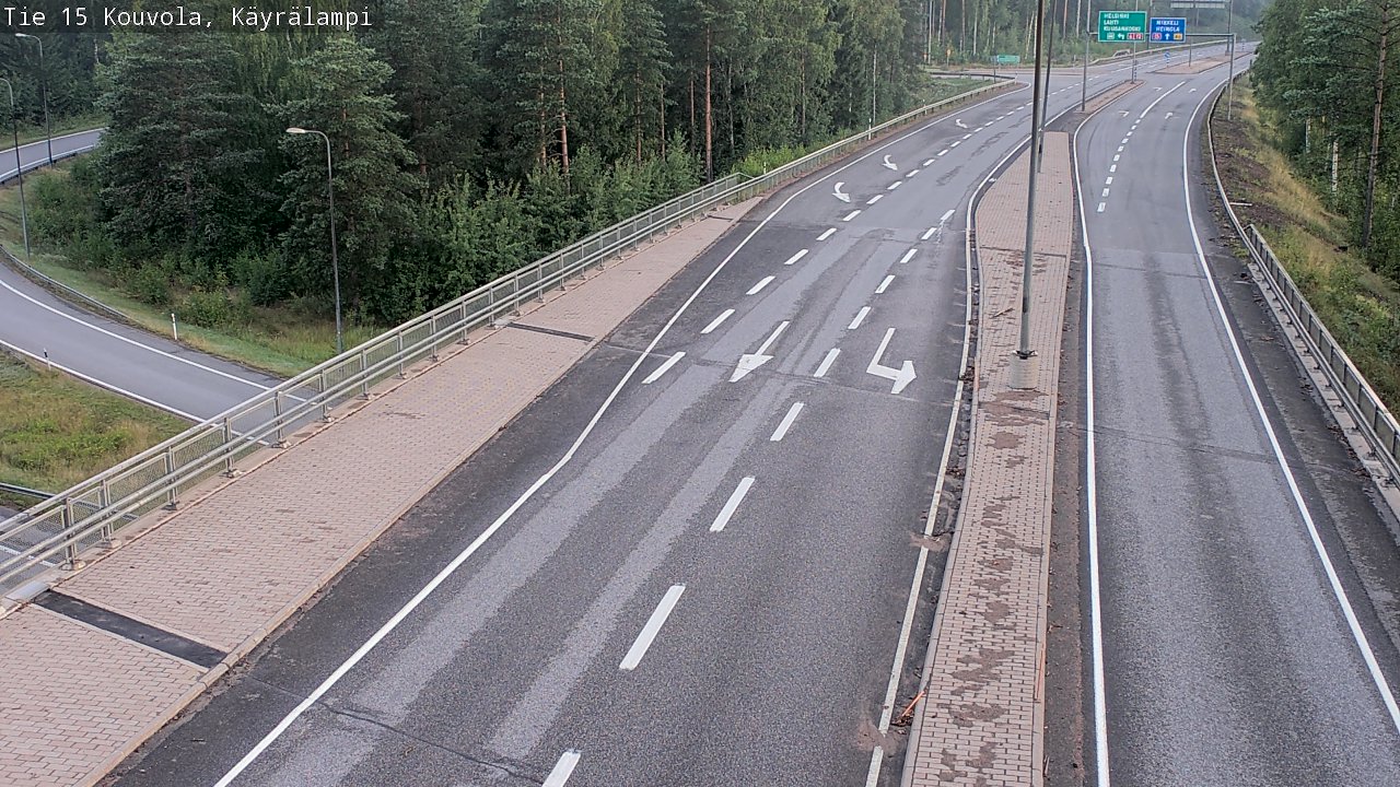 Kelikamerat Kuva Tie 15 Kouvola, Käyrälampi, Kouvola, Kymenlaakso