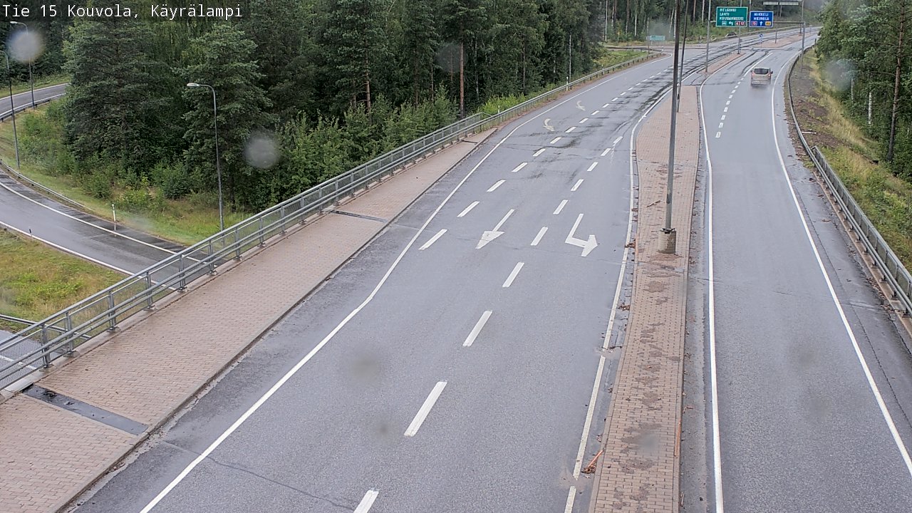 Kelikamerat Kuva Tie 15 Kouvola, Käyrälampi, Kouvola, Kymenlaakso