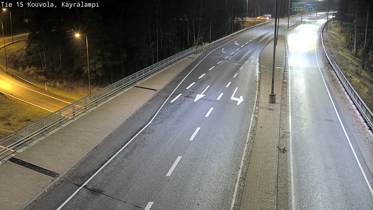 Kelikamerat Kuva Tie 15 Kouvola, Käyrälampi, Kouvola, Kymenlaakso