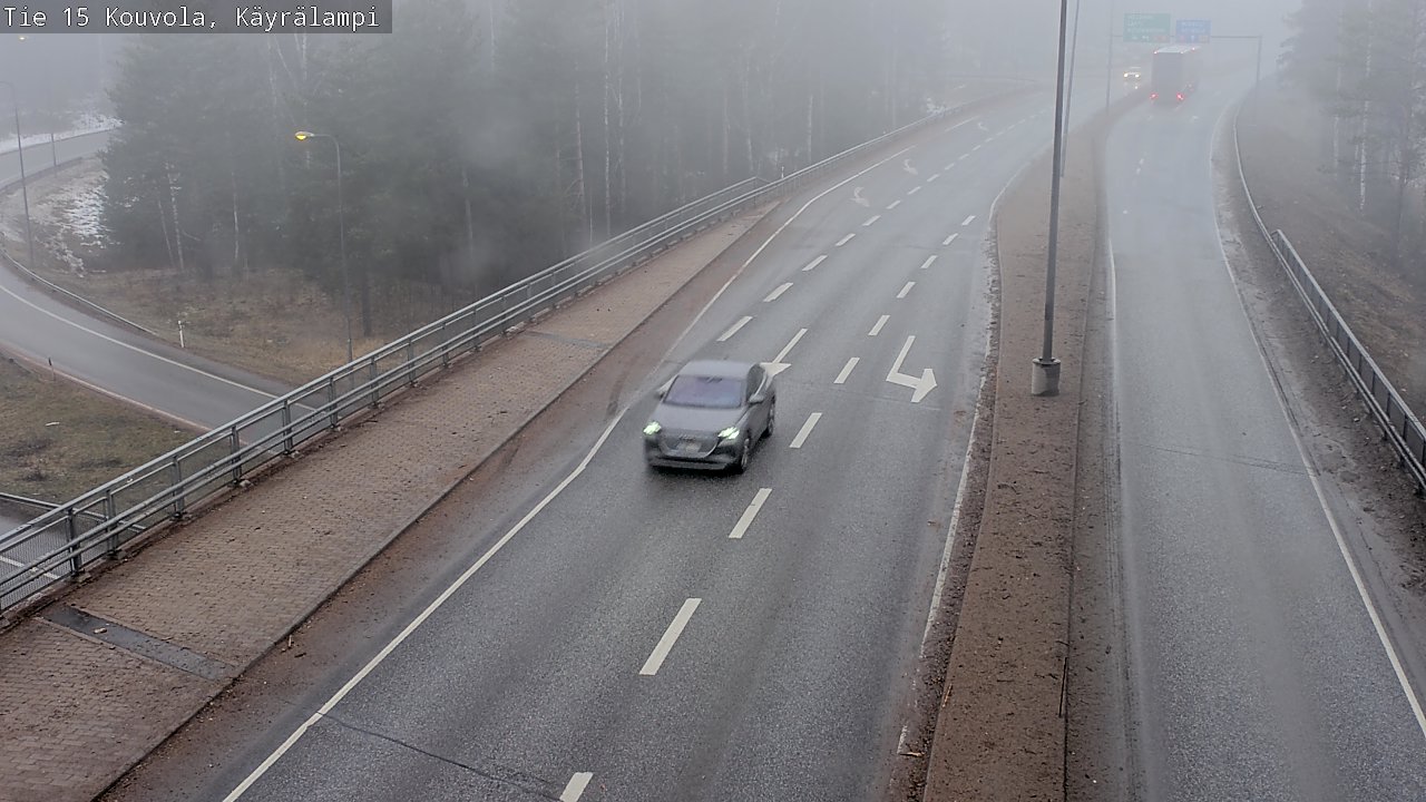 Kelikamerat Kuva Tie 15 Kouvola, Käyrälampi, Kouvola, Kymenlaakso