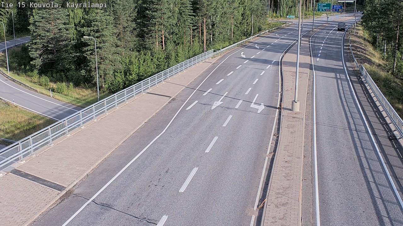 Kelikamerat Kuva Tie 15 Kouvola, Käyrälampi, Kouvola, Kymenlaakso