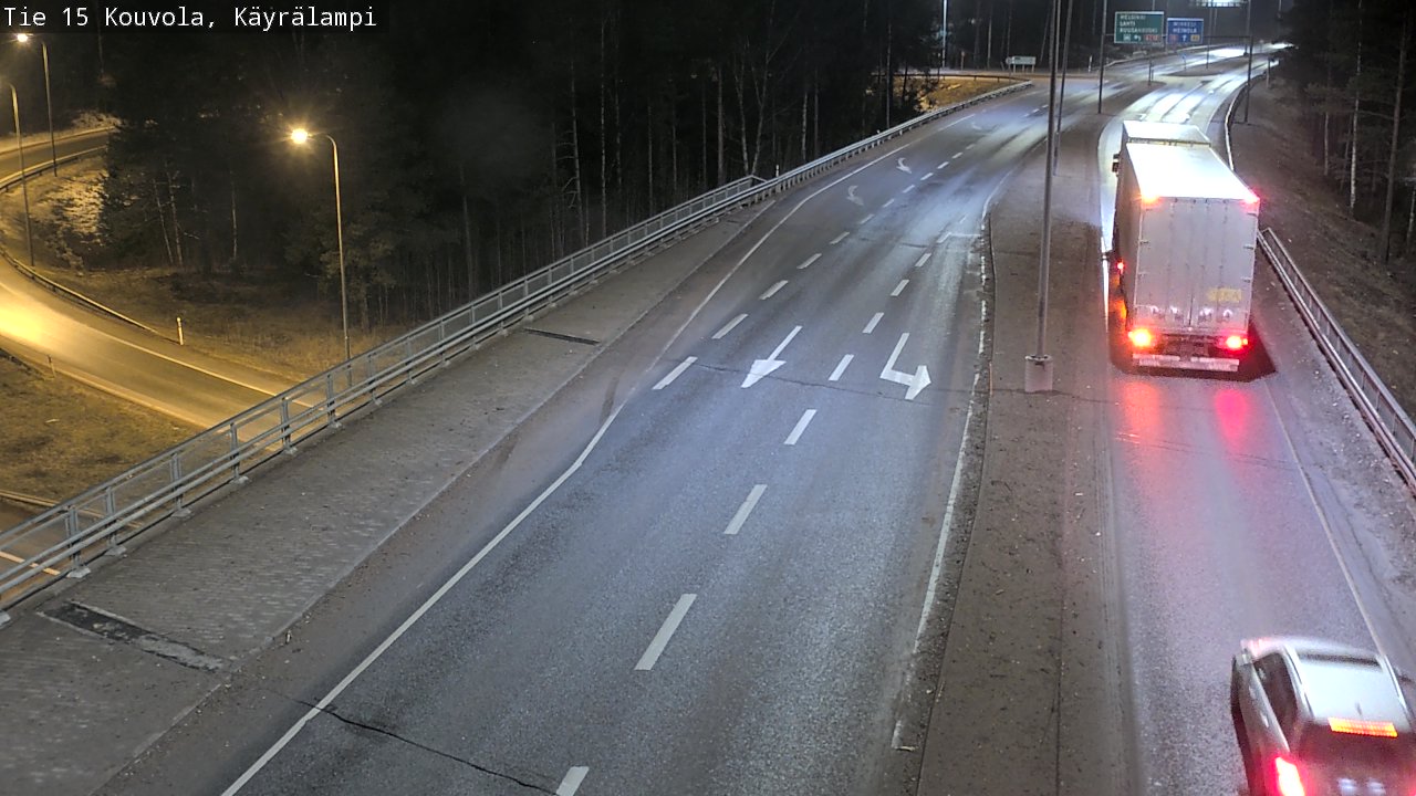 Kelikamerat Kuva Tie 15 Kouvola, Käyrälampi, Kouvola, Kymenlaakso