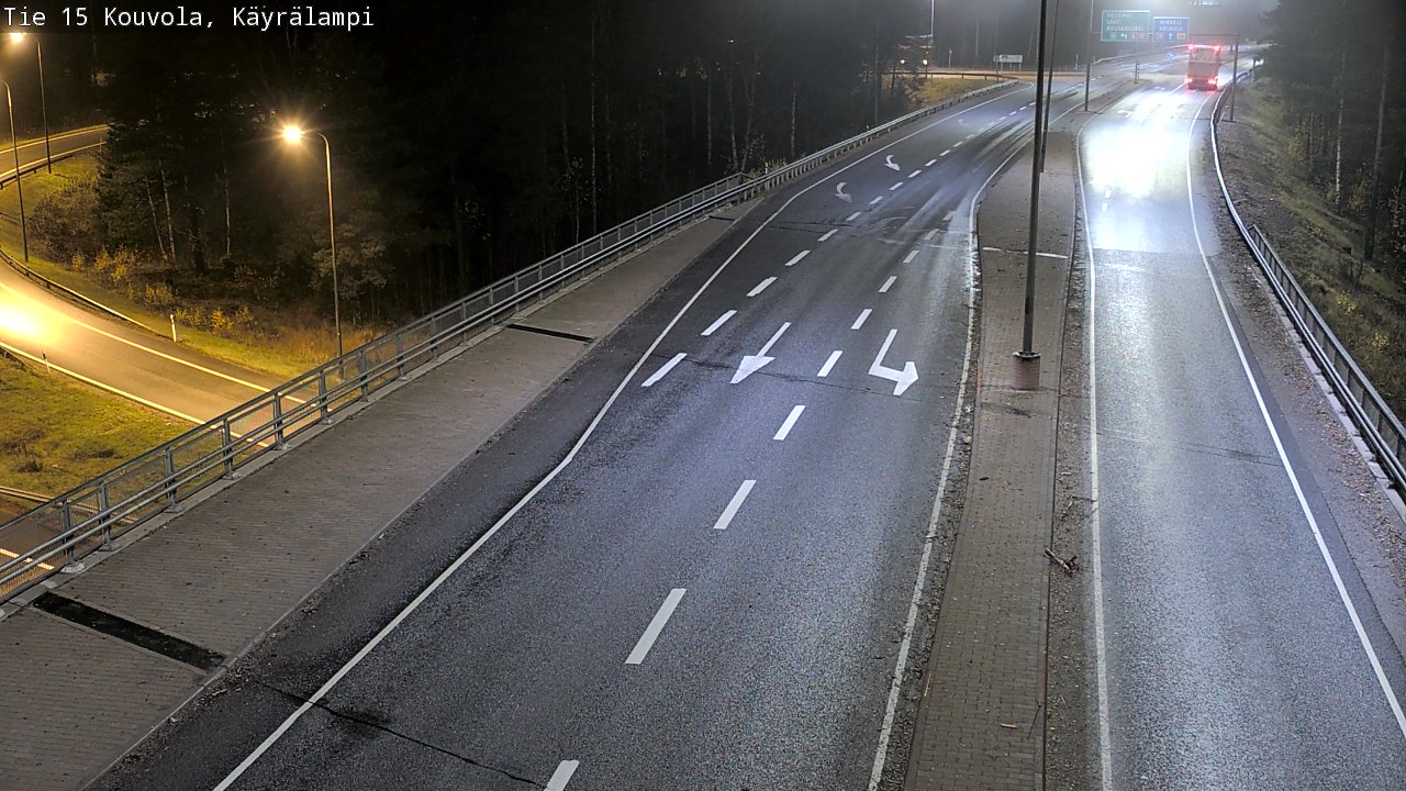 Kelikamerat Kuva Tie 15 Kouvola, Käyrälampi, Kouvola, Kymenlaakso