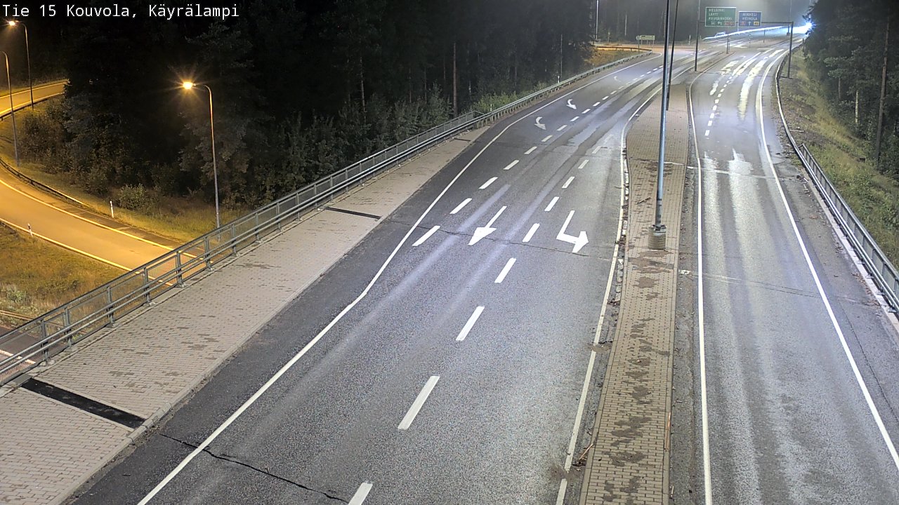 Kelikamerat Kuva Tie 15 Kouvola, Käyrälampi, Kouvola, Kymenlaakso