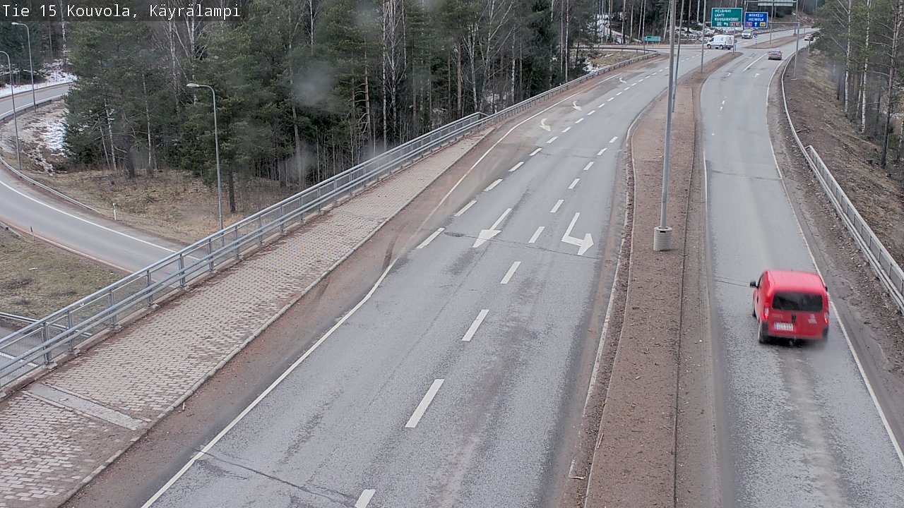 Kelikamerat Kuva Tie 15 Kouvola, Käyrälampi, Kouvola, Kymenlaakso