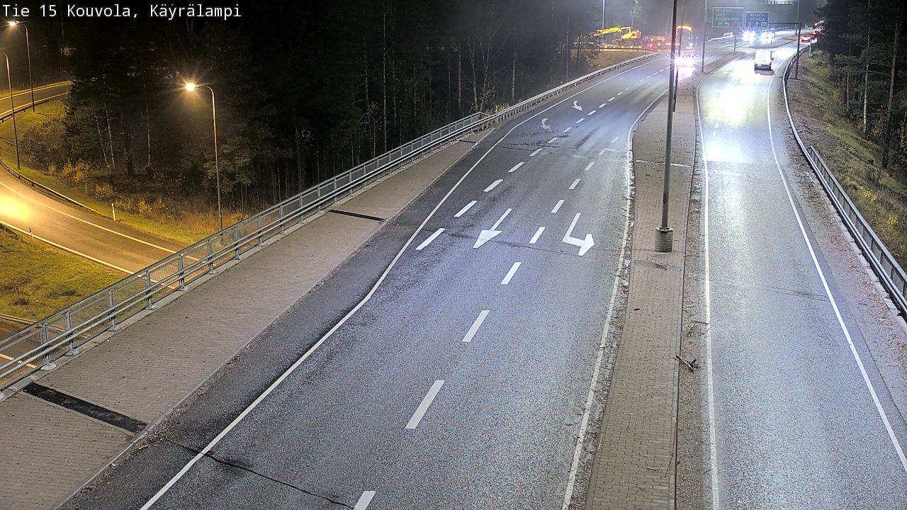 Kelikamerat Kuva Tie 15 Kouvola, Käyrälampi, Kouvola, Kymenlaakso