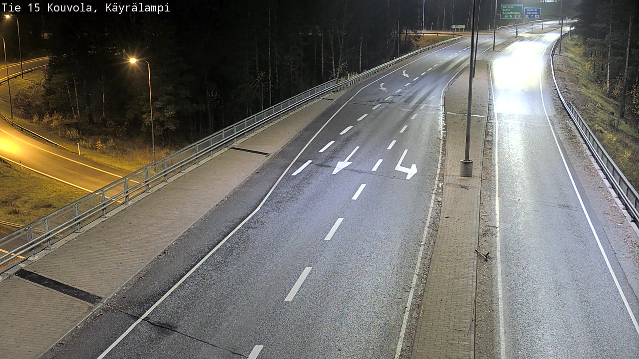 Kelikamerat Kuva Tie 15 Kouvola, Käyrälampi, Kouvola, Kymenlaakso