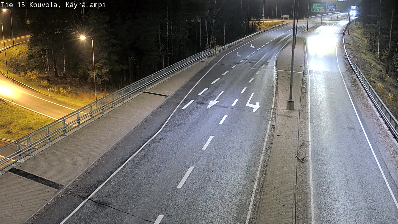 Kelikamerat Kuva Tie 15 Kouvola, Käyrälampi, Kouvola, Kymenlaakso