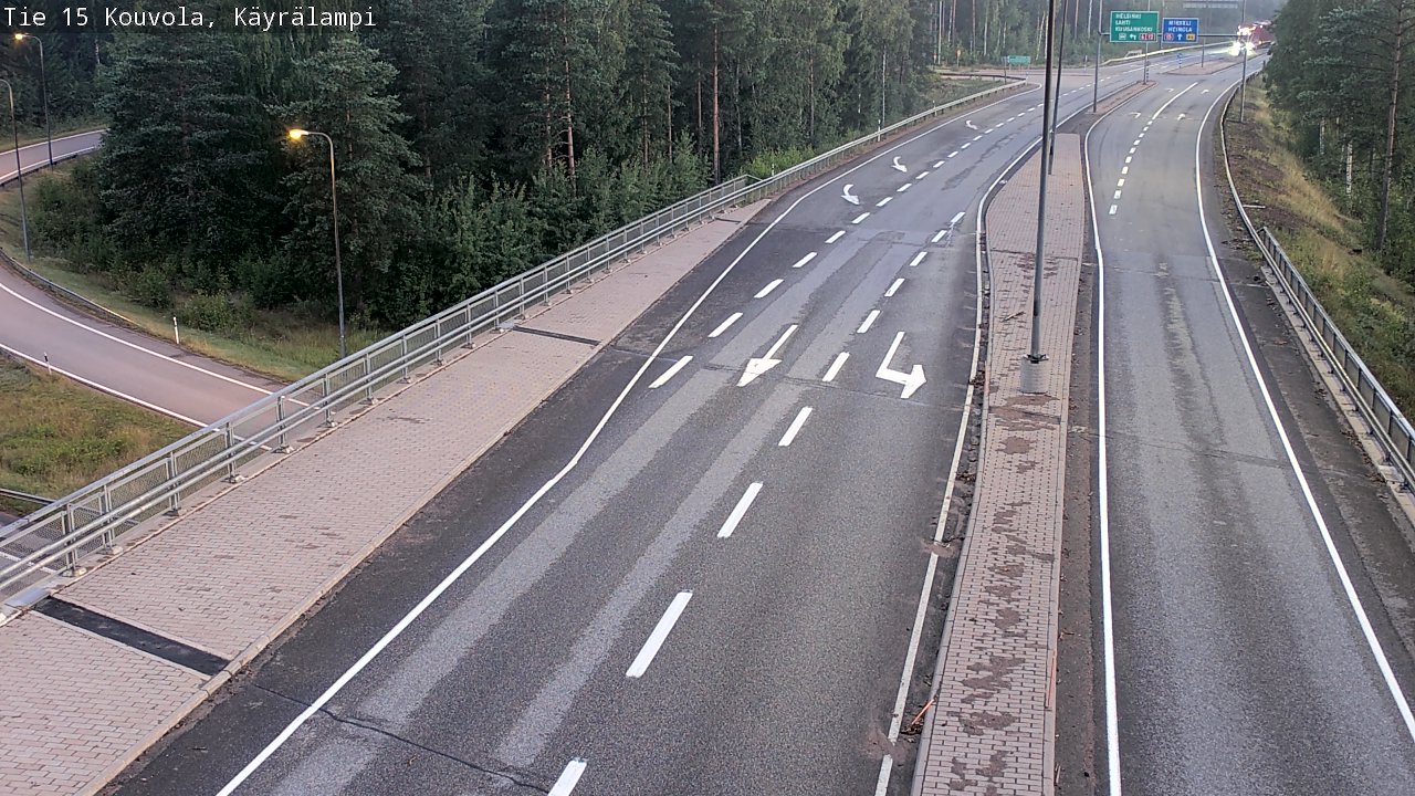 Kelikamerat Kuva Tie 15 Kouvola, Käyrälampi, Kouvola, Kymenlaakso