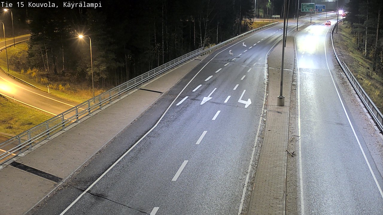 Kelikamerat Kuva Tie 15 Kouvola, Käyrälampi, Kouvola, Kymenlaakso