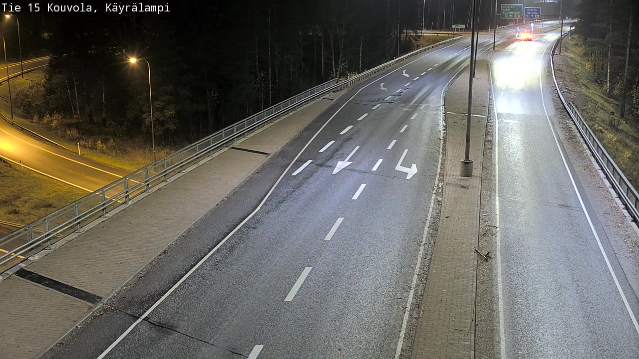 Kelikamerat Kuva Tie 15 Kouvola, Käyrälampi, Kouvola, Kymenlaakso