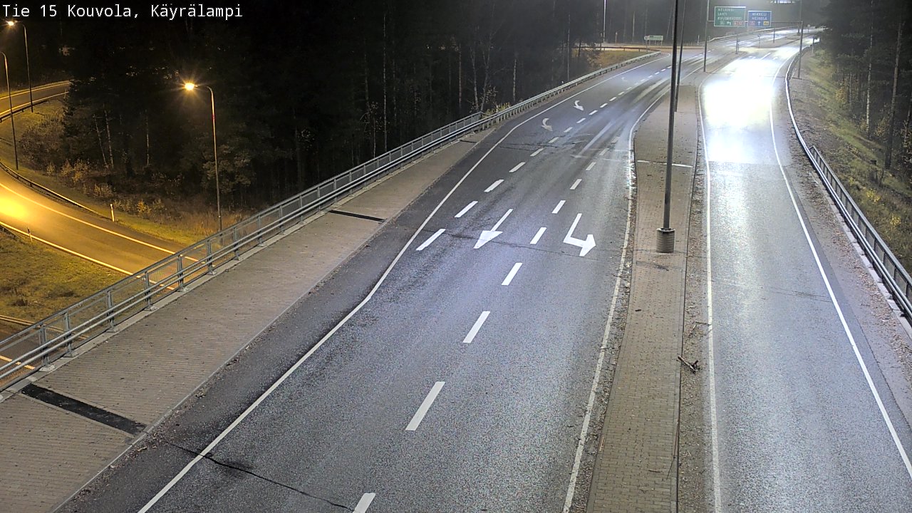 Kelikamerat Kuva Tie 15 Kouvola, Käyrälampi, Kouvola, Kymenlaakso