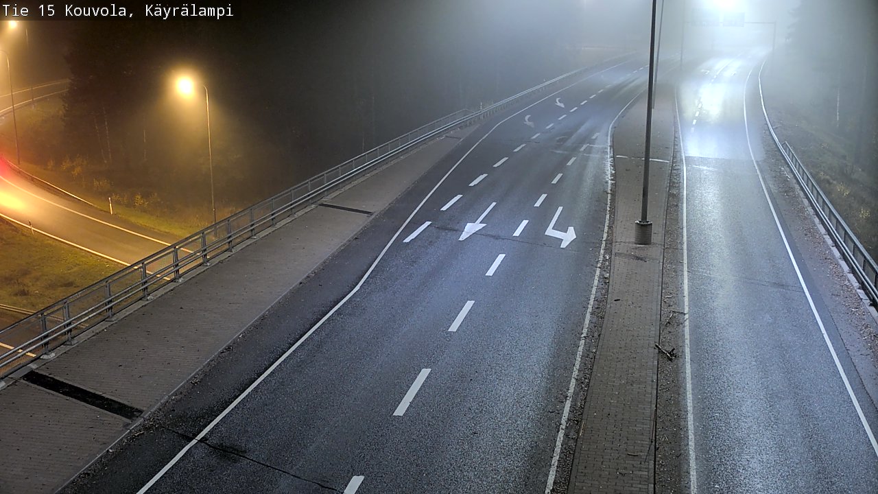 Kelikamerat Kuva Tie 15 Kouvola, Käyrälampi, Kouvola, Kymenlaakso