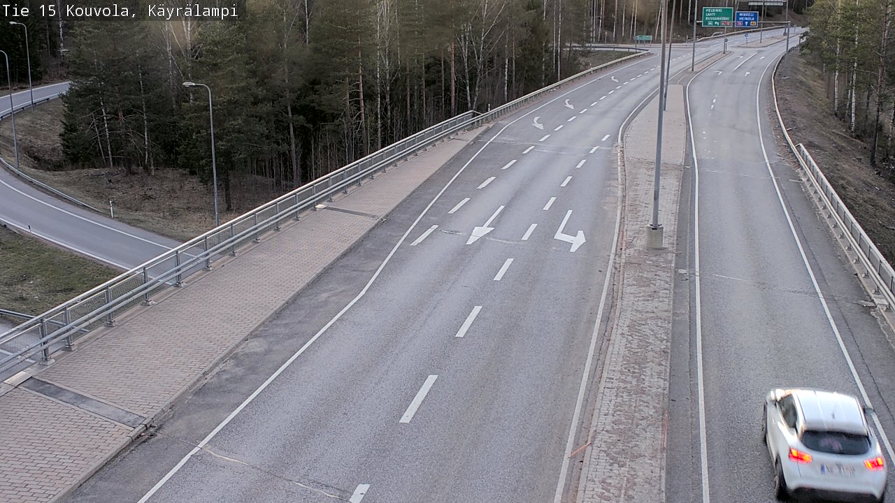 Kelikamerat Kuva Tie 15 Kouvola, Käyrälampi, Kouvola, Kymenlaakso