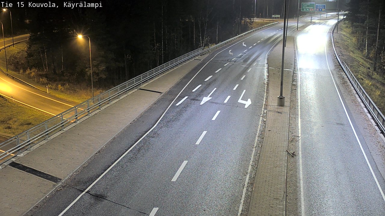 Kelikamerat Kuva Tie 15 Kouvola, Käyrälampi, Kouvola, Kymenlaakso