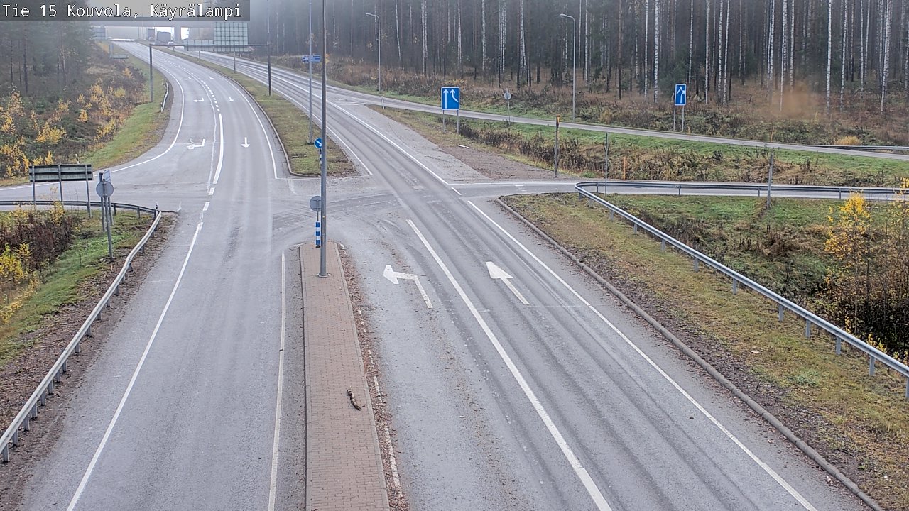 Kelikamerat Kuva Tie 15 Kouvola, Käyrälampi, Kouvola, Kymenlaakso