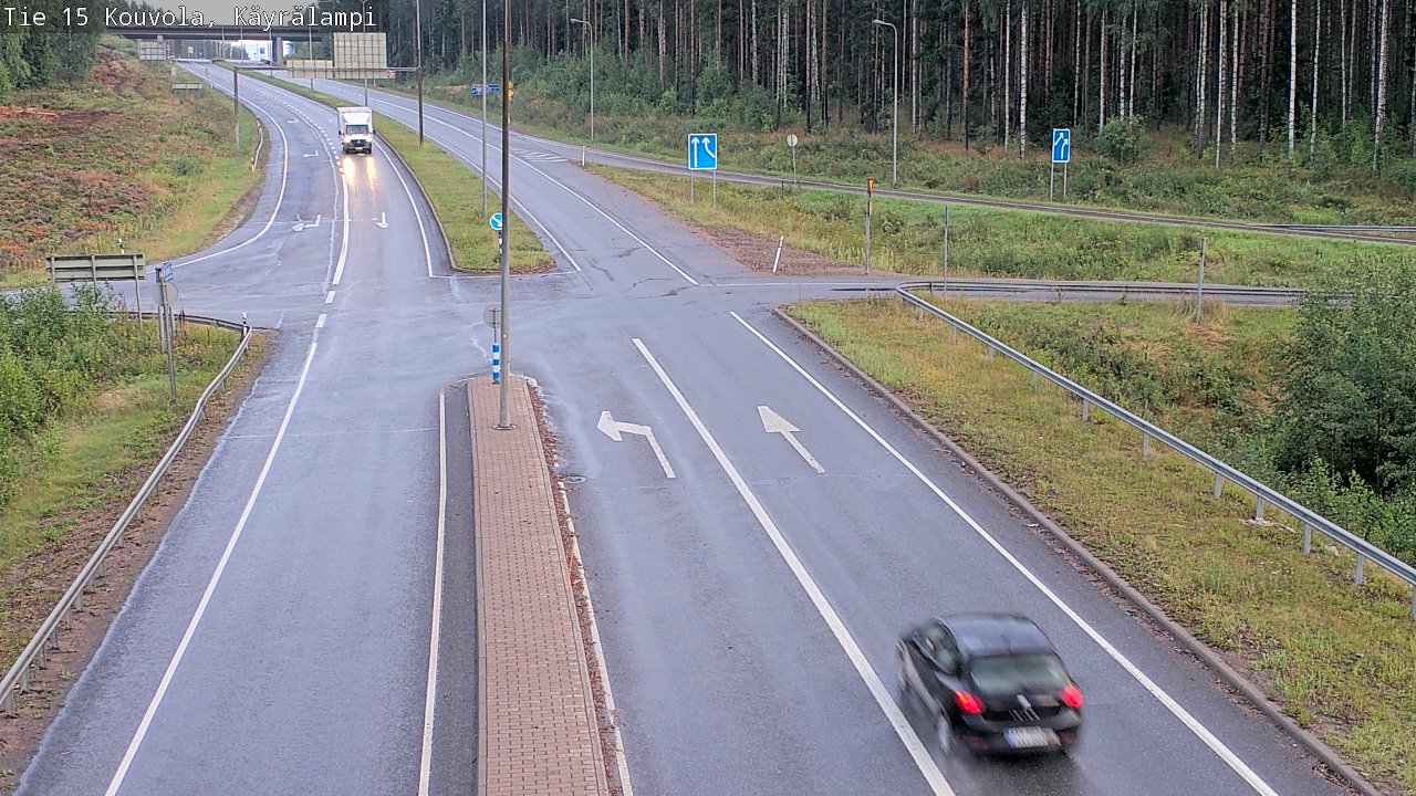 Kelikamerat Kuva Tie 15 Kouvola, Käyrälampi, Kouvola, Kymenlaakso