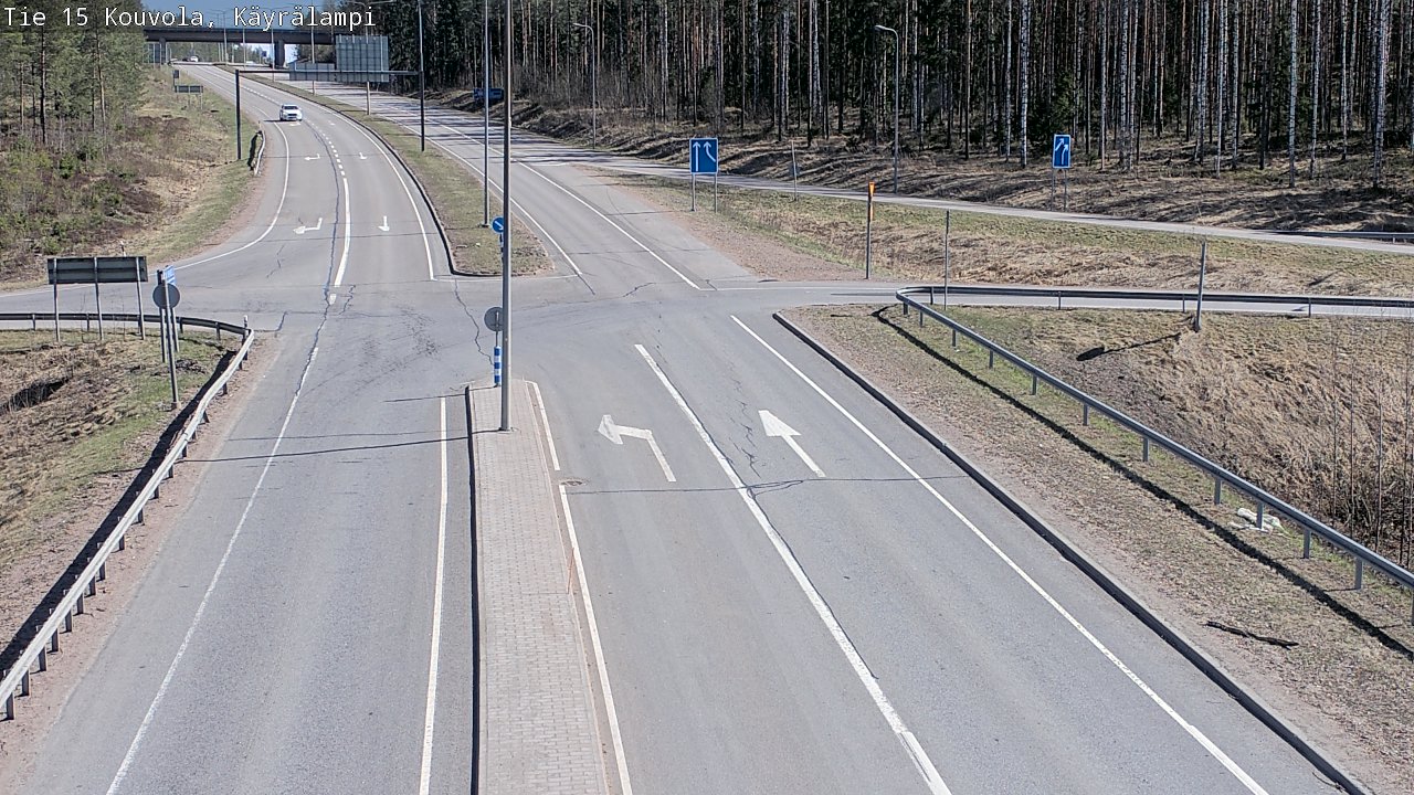 Kelikamerat Kuva Tie 15 Kouvola, Käyrälampi, Kouvola, Kymenlaakso