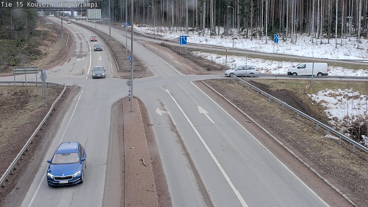 Kelikamerat Kuva Tie 15 Kouvola, Käyrälampi, Kouvola, Kymenlaakso