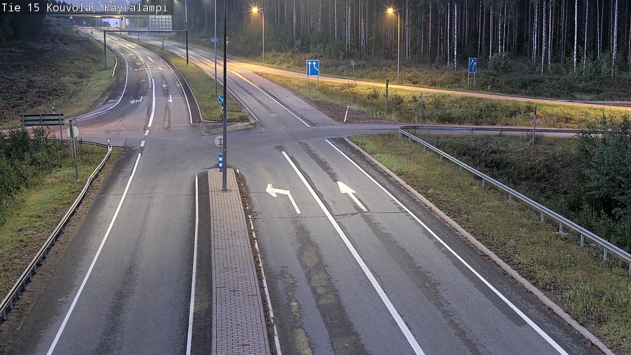 Kelikamerat Kuva Tie 15 Kouvola, Käyrälampi, Kouvola, Kymenlaakso