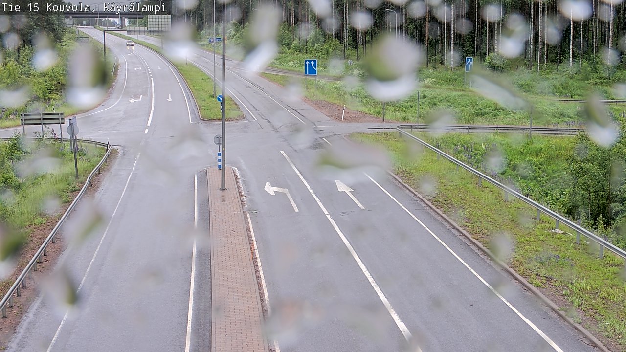 Kelikamerat Kuva Tie 15 Kouvola, Käyrälampi, Kouvola, Kymenlaakso