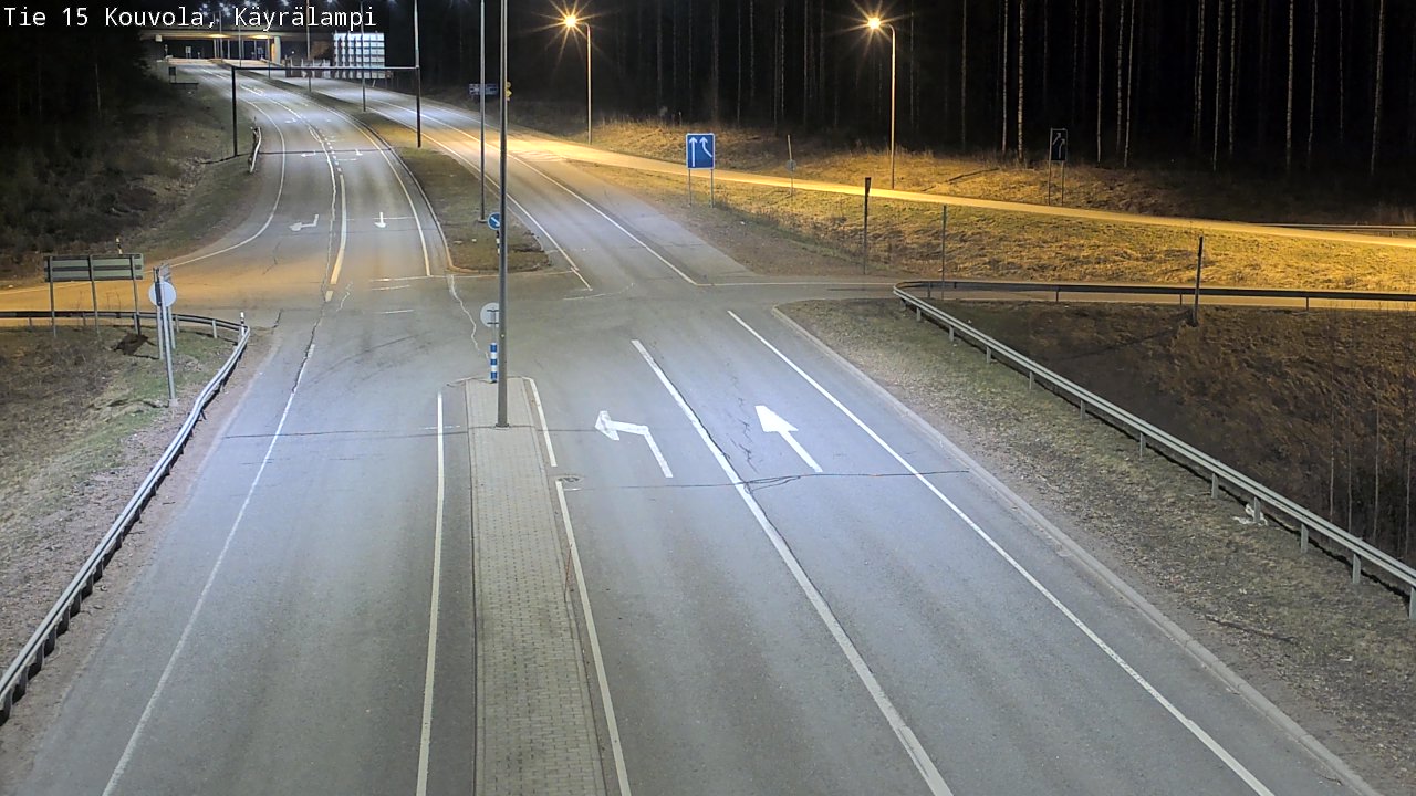 Kelikamerat Kuva Tie 15 Kouvola, Käyrälampi, Kouvola, Kymenlaakso