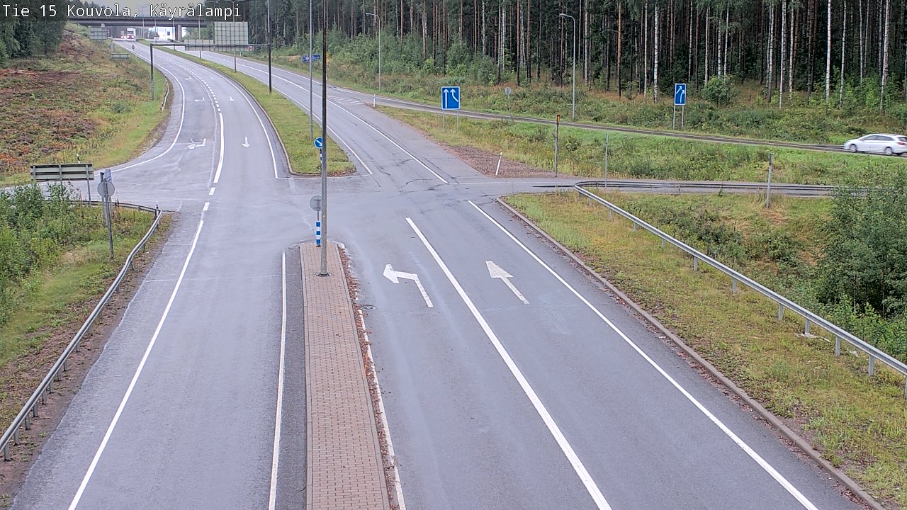 Kelikamerat Kuva Tie 15 Kouvola, Käyrälampi, Kouvola, Kymenlaakso