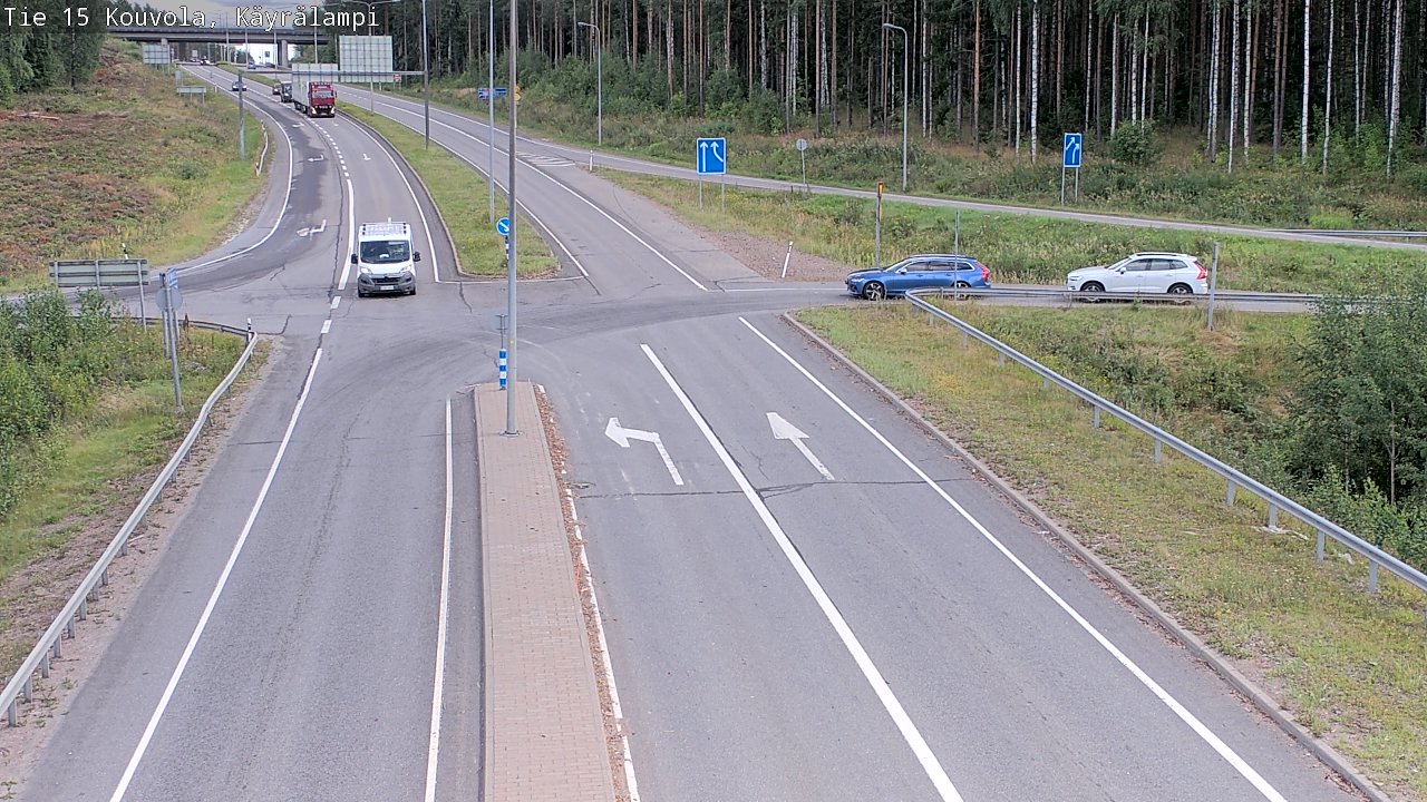 Kelikamerat Kuva Tie 15 Kouvola, Käyrälampi, Kouvola, Kymenlaakso