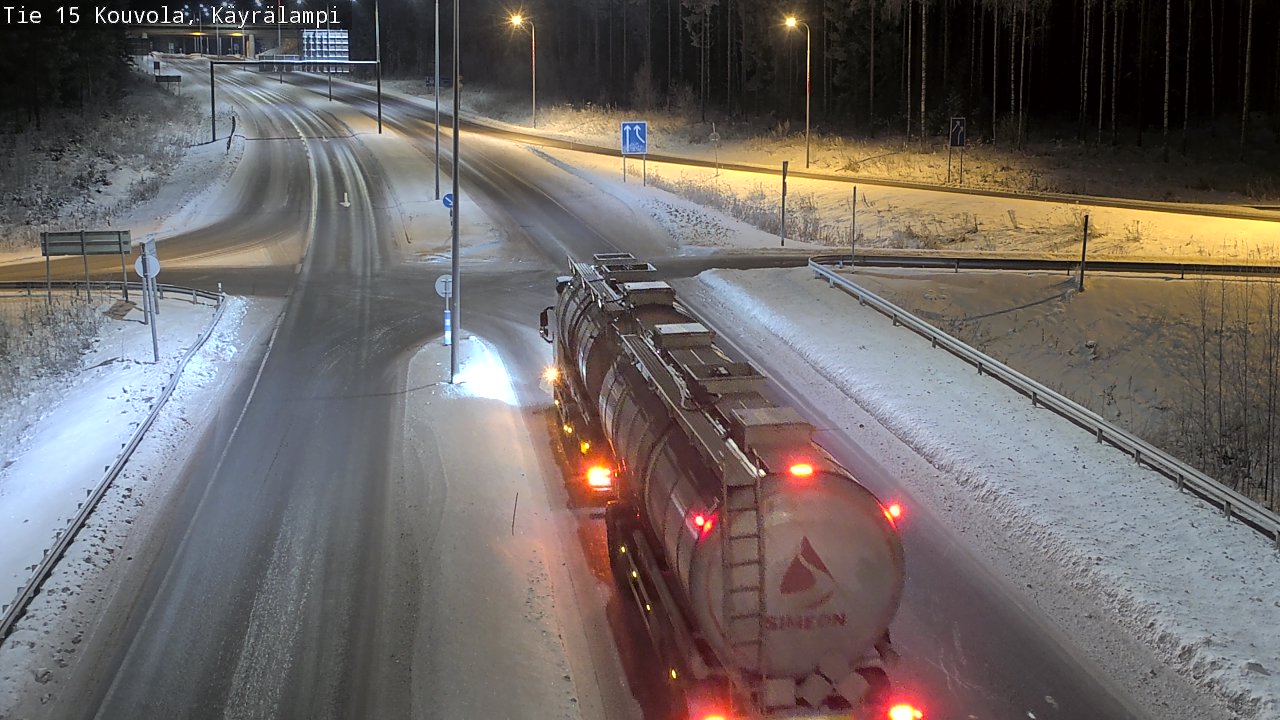 Kelikamerat Kuva Tie 15 Kouvola, Käyrälampi, Kouvola, Kymenlaakso