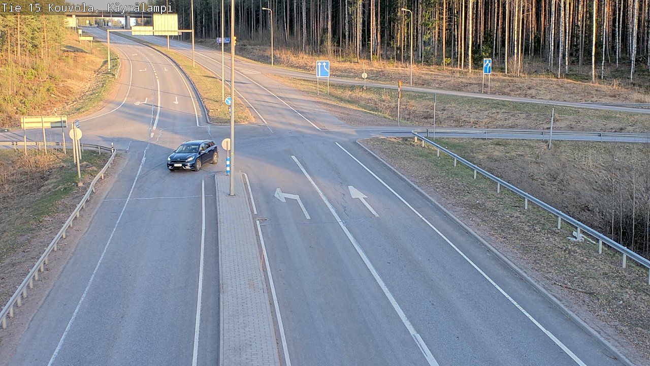 Kelikamerat Kuva Tie 15 Kouvola, Käyrälampi, Kouvola, Kymenlaakso