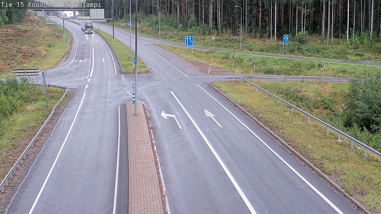 Kelikamerat Kuva Tie 15 Kouvola, Käyrälampi, Kouvola, Kymenlaakso
