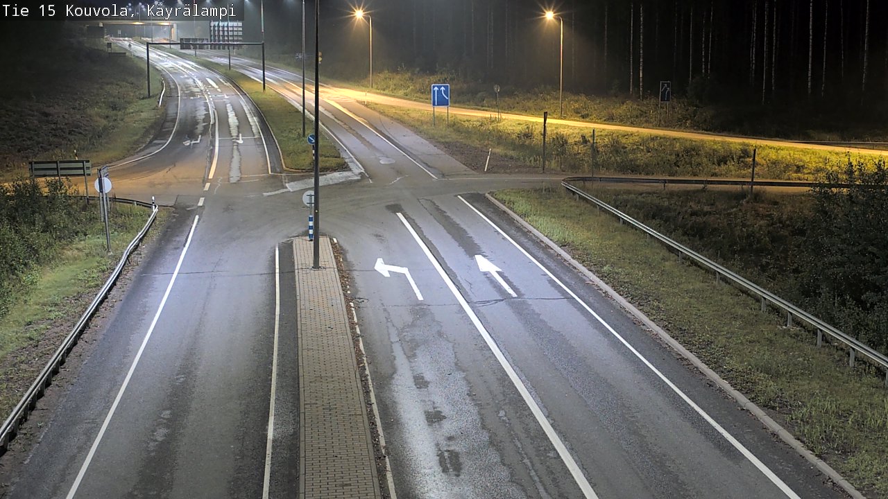 Kelikamerat Kuva Tie 15 Kouvola, Käyrälampi, Kouvola, Kymenlaakso