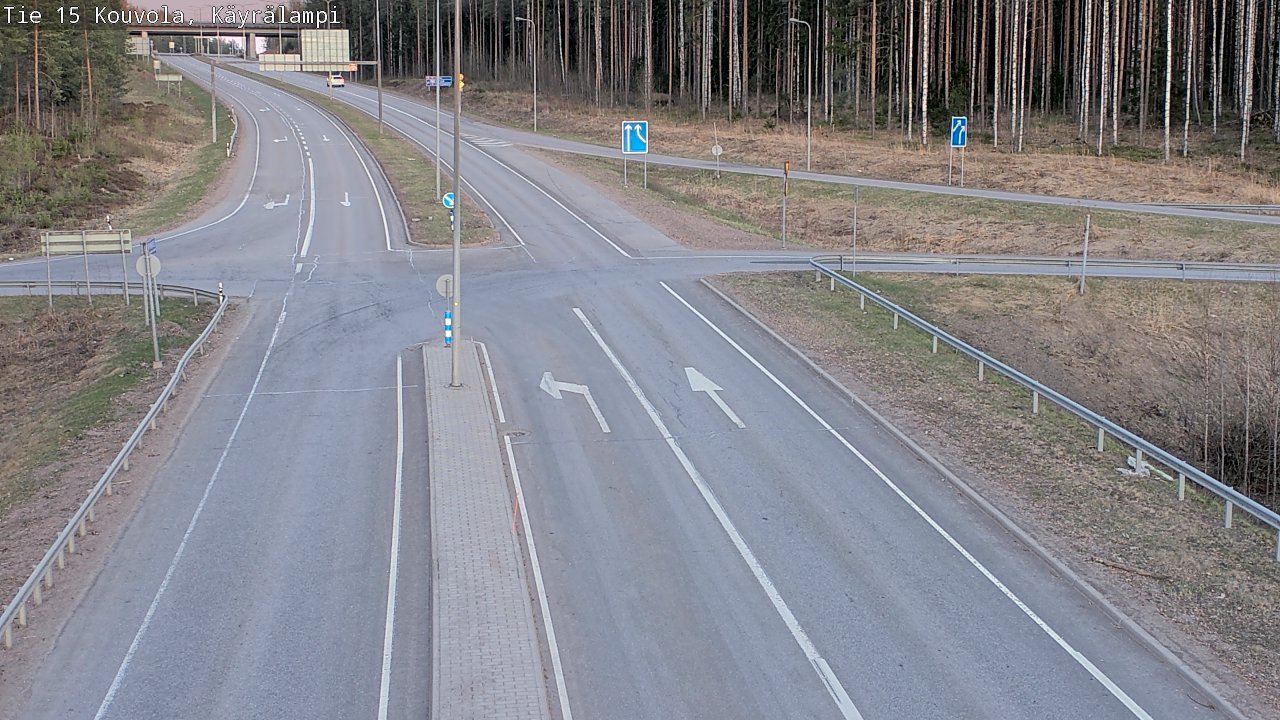 Kelikamerat Kuva Tie 15 Kouvola, Käyrälampi, Kouvola, Kymenlaakso