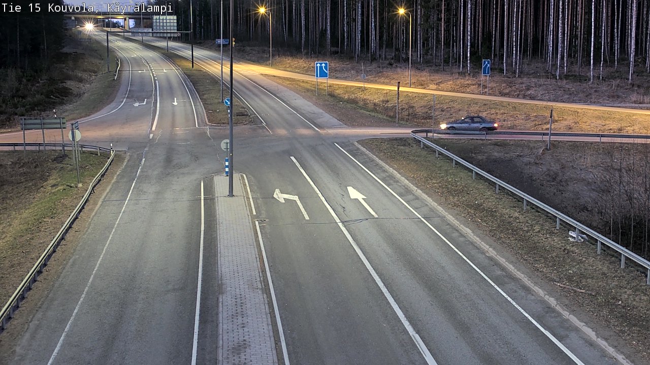 Kelikamerat Kuva Tie 15 Kouvola, Käyrälampi, Kouvola, Kymenlaakso