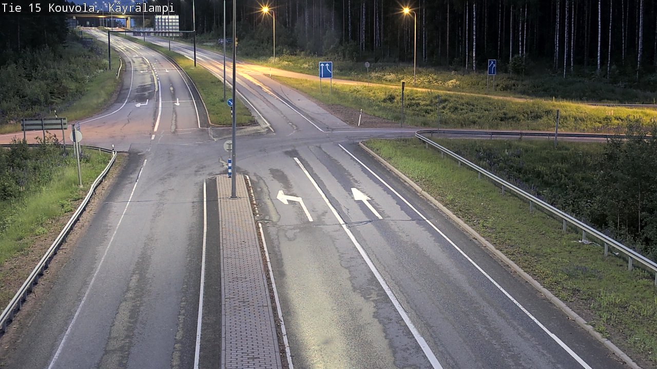 Kelikamerat Kuva Tie 15 Kouvola, Käyrälampi, Kouvola, Kymenlaakso