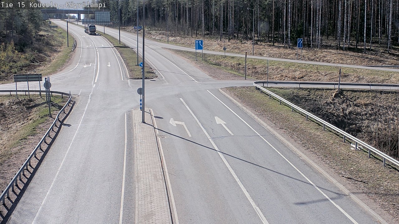 Kelikamerat Kuva Tie 15 Kouvola, Käyrälampi, Kouvola, Kymenlaakso