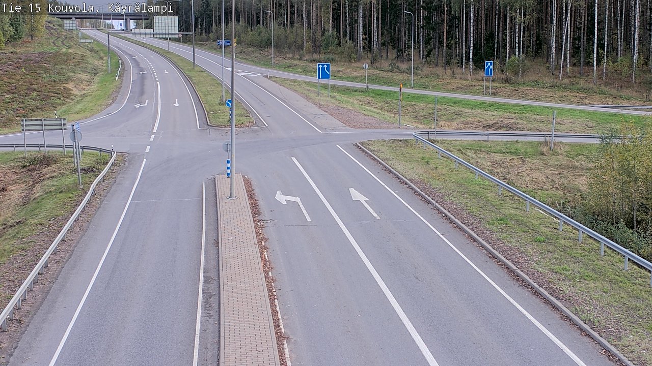 Kelikamerat Kuva Tie 15 Kouvola, Käyrälampi, Kouvola, Kymenlaakso