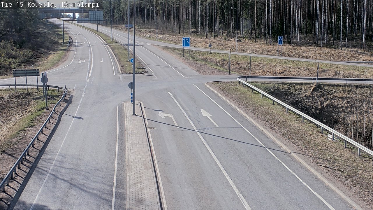 Kelikamerat Kuva Tie 15 Kouvola, Käyrälampi, Kouvola, Kymenlaakso
