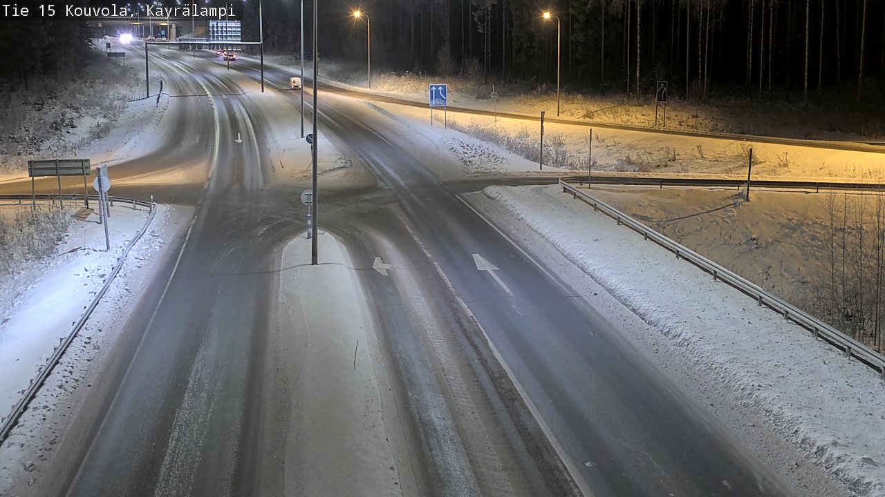Kelikamerat Kuva Tie 15 Kouvola, Käyrälampi, Kouvola, Kymenlaakso