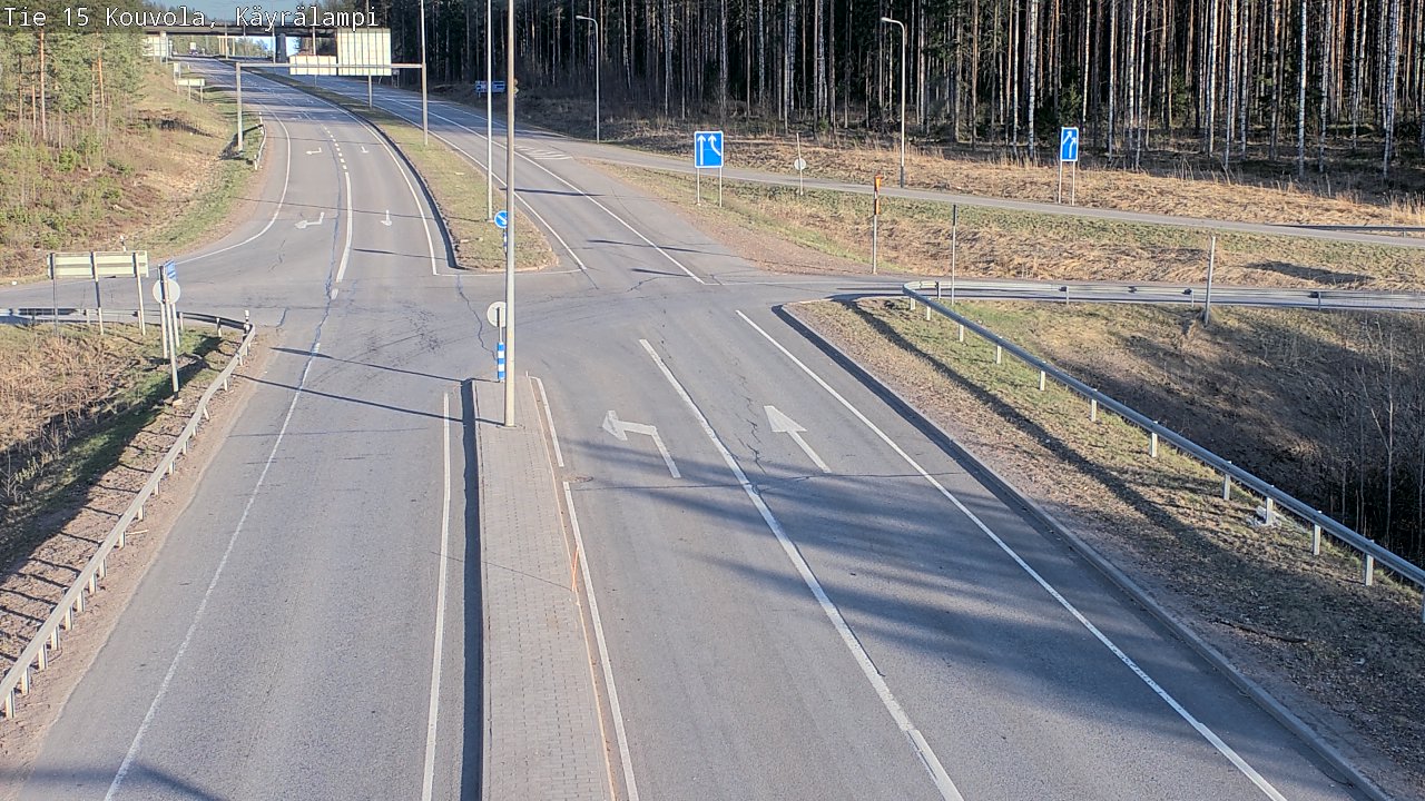 Kelikamerat Kuva Tie 15 Kouvola, Käyrälampi, Kouvola, Kymenlaakso