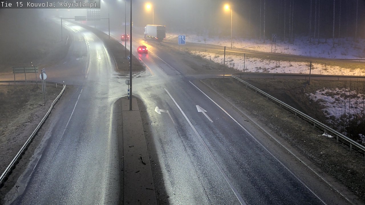 Kelikamerat Kuva Tie 15 Kouvola, Käyrälampi, Kouvola, Kymenlaakso