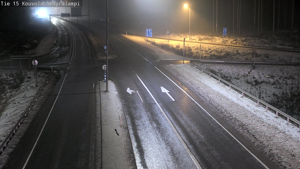 Weather Camera Image Väg 15 Kouvola, Käyrälampi, Kouvola, Kymenlaakso