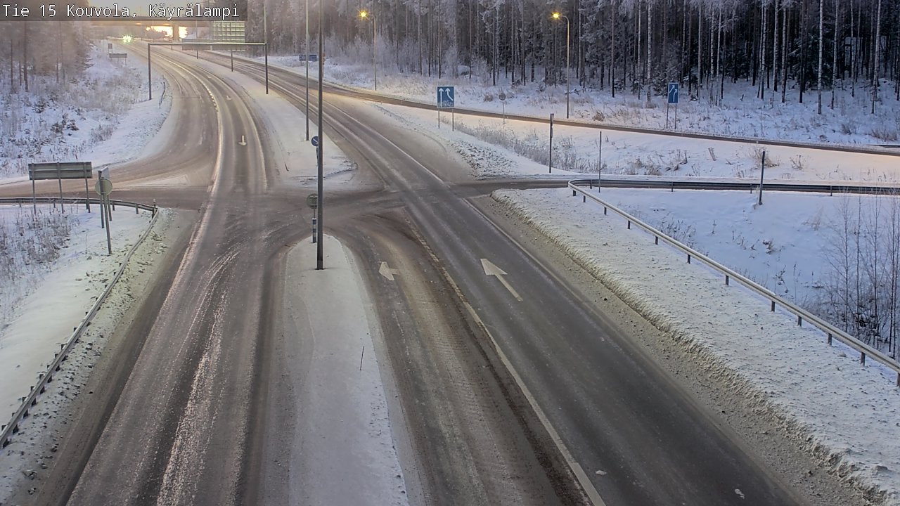 Kelikamerat Kuva Tie 15 Kouvola, Käyrälampi, Kouvola, Kymenlaakso